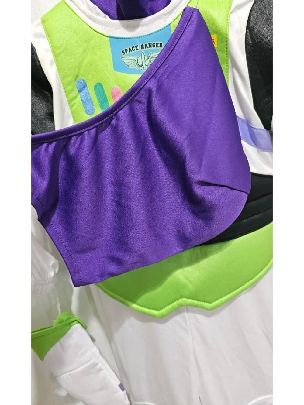 Disney Store Baby Buzz Lightyear Costume 3-6 M Wings Gloves Toy Story Halloween